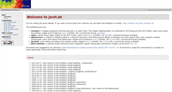 Desktop Screenshot of jaret.de